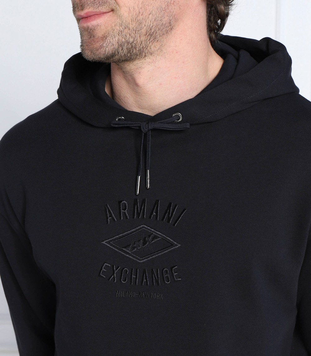 Худи Armani Exchange - темно-синий(6LZMLD ZJNBZ)