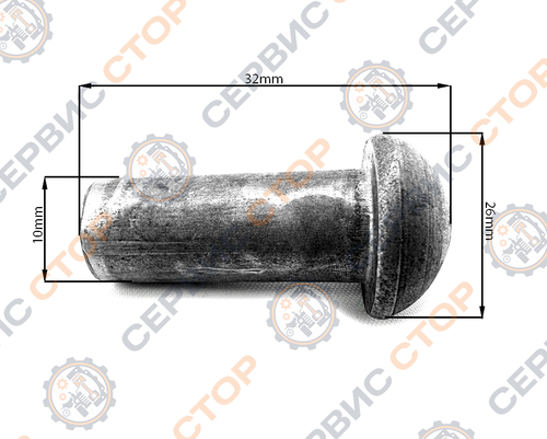 Заклепка 5604 для картофелекопалки Z-609.