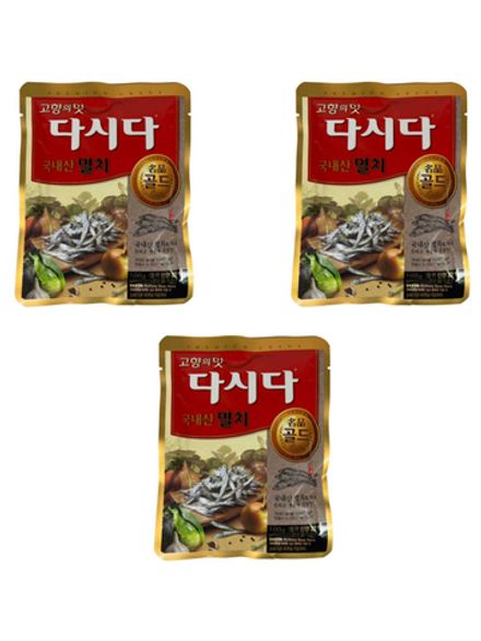 Приправа Дашида CJ Cheiljedang со вкусом анчоуса, 100 г, 3 шт