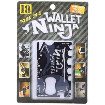 Мультитул кредитка Wallet Ninja 18 в 1