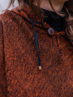 Пончо женское шерстяное