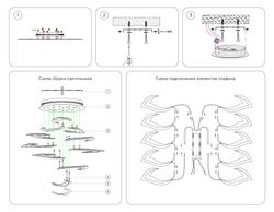 Ambrella Потолочный светодиодный светильник с пультом Original FA4473