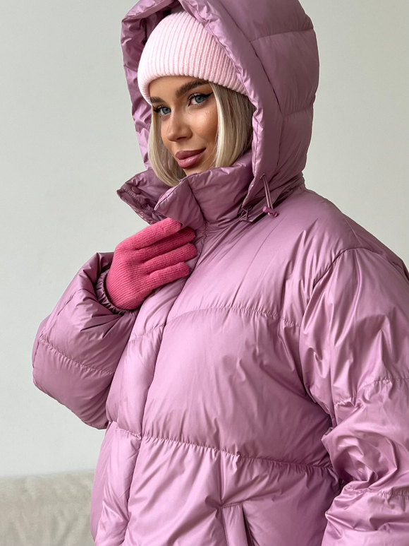Пуховик Marshmallow розовый (с дефектом)