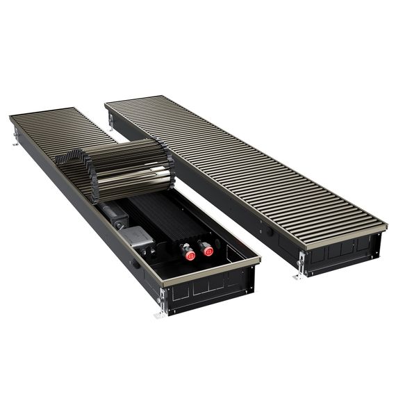 Конвектор внутрипольный Royal Thermo ATRIUM TURBO-90/250/1000-DG-U-DB