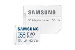 Карта памяти microSDXC UHS-I U3 Samsung EVO PLUS 256 ГБ