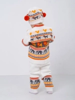 Костюм вязаный