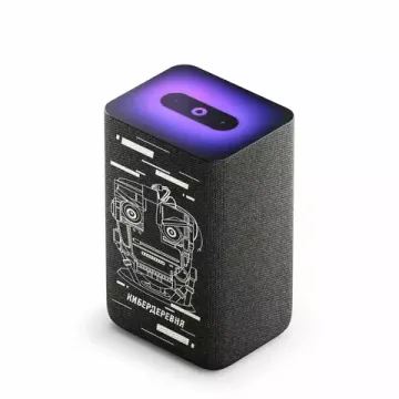 Умная колонка Яндекс Станция 2 Черный ( Кибердеревня)