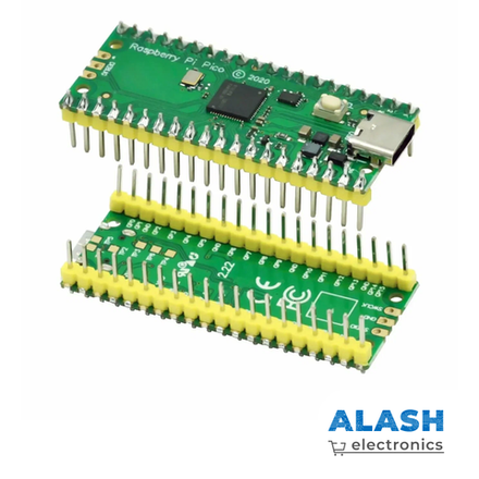 Raspberry Pi Pico RP2040 (Type-C) припаян