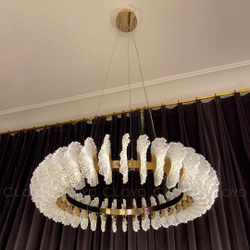 Люстра Cloyd ANTIGUA C1 / Ø80 см - золото (арт.11320)