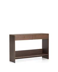 Буфет Norlen с 2 ящиками и полкой из орехового шпона 120 x 81 см