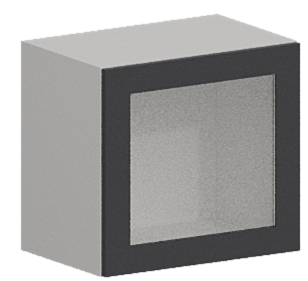 Кухня Модуль ШВГС 509 Вотан / Графит Софт