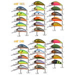 Воблер для рыбалки LureMax CORNET 40FDR-127 4,5 г. плавающий