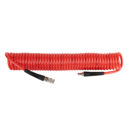 HRS-228010 Шланг пневматический спиральный Harrison с БРС, 10 м, 8х12 мм