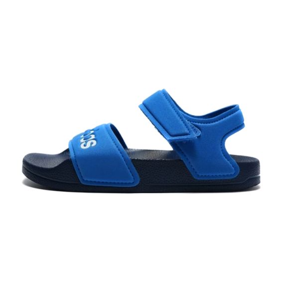 Adidas Neo Adilette K 'Blue White Black'