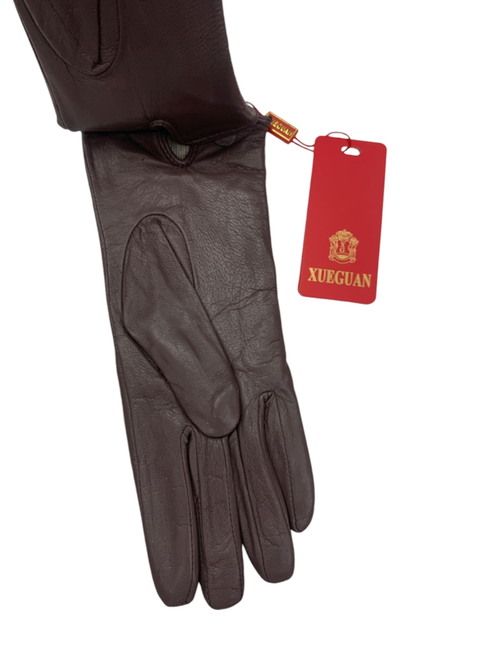 Перчатки. Женские. Материал верха: Кожаные. Подклад: трикотаж-шерсть.В упаковке 5 шт.