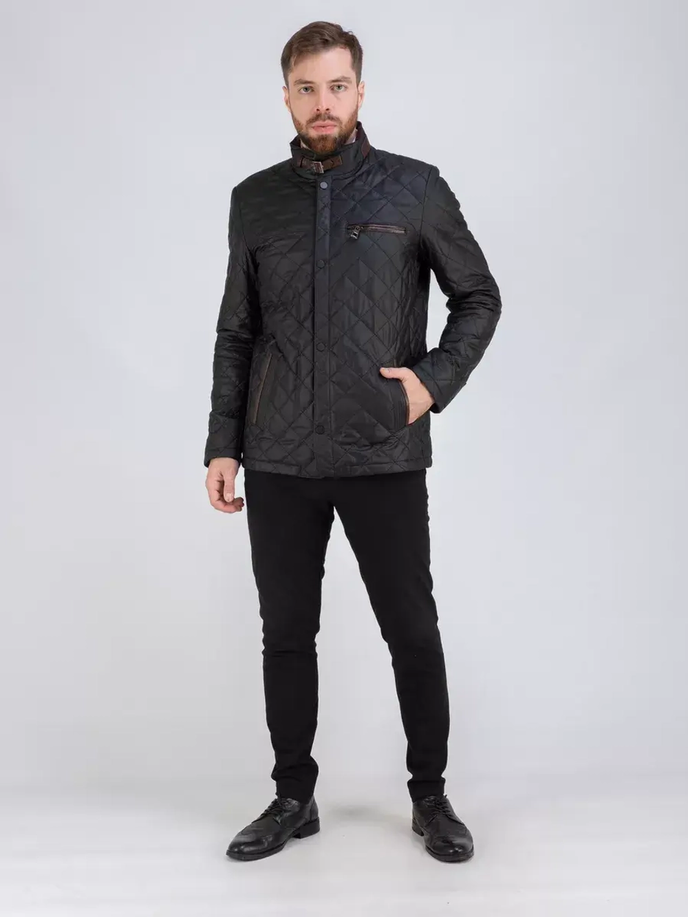 Куртка кожаная демисезонная Турция