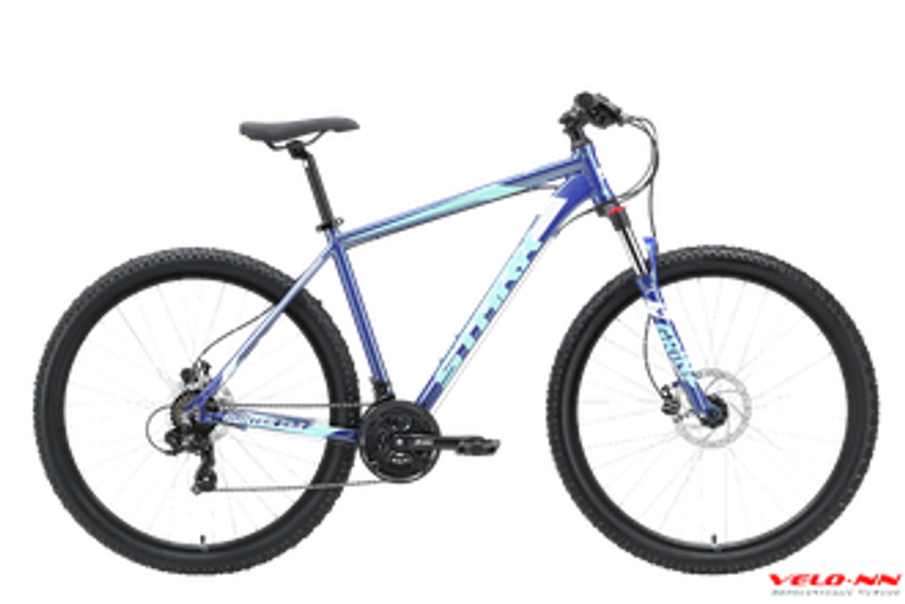 Велосипед 29" Stark'23 Hunter 29.2 HD синий/мятный/белый