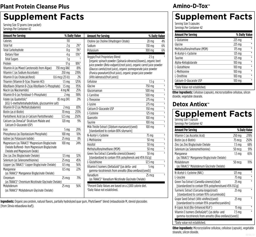 Plant Protein Cleanse Plus Detox Program
