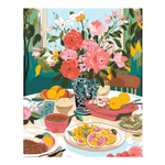 Картина по номерам 40*50см "Завтрак" (Lori)