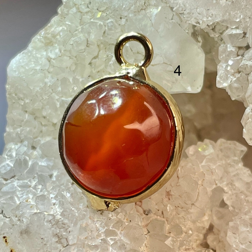 47119 Агат цветной тон. Коннектор 12*20мм шар уценка