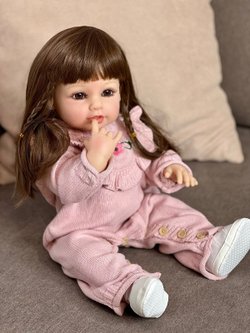 Кукла Реборн виниловая 55см в пакете (FA-309)