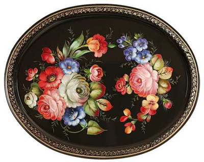 Zhostovo metal tray A26D29092532