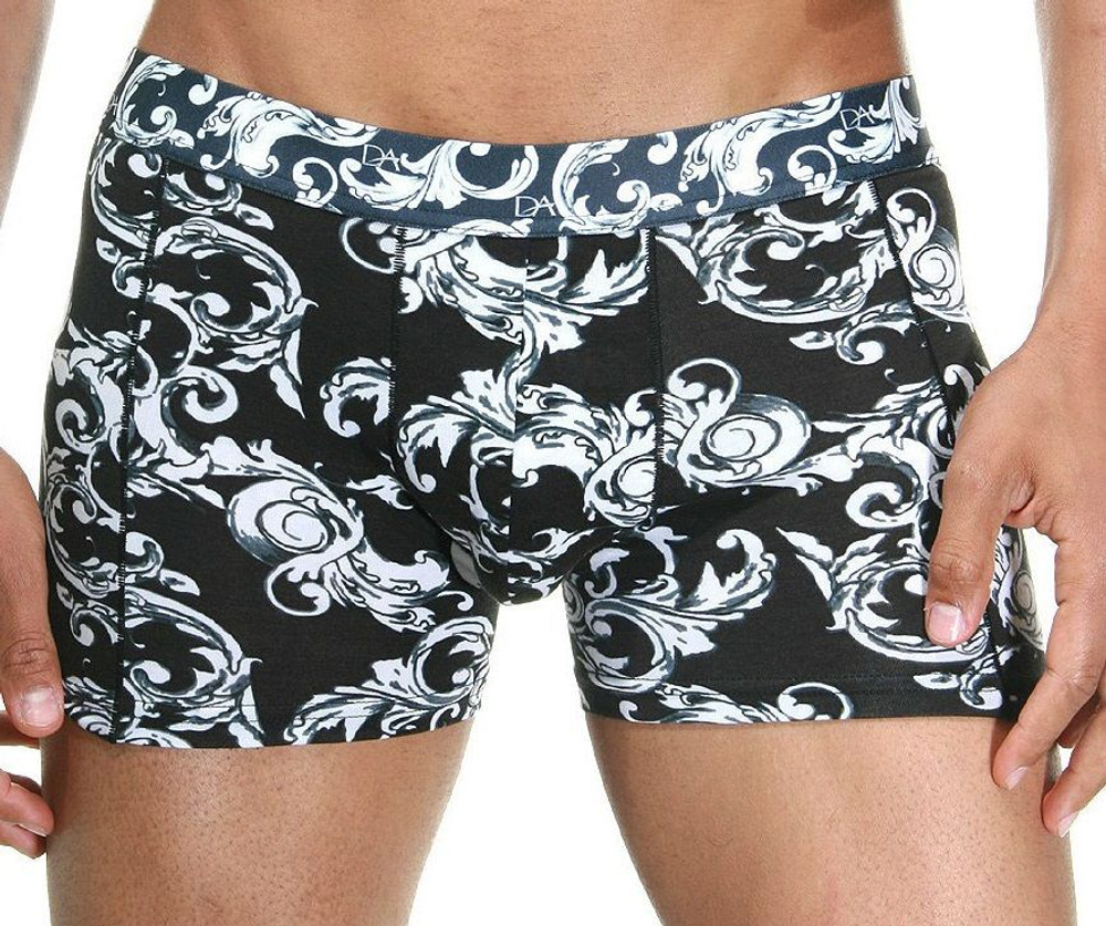 Мужские боксеры Doreanse Rococo (Размер: M) (Цвет: черный с белым)