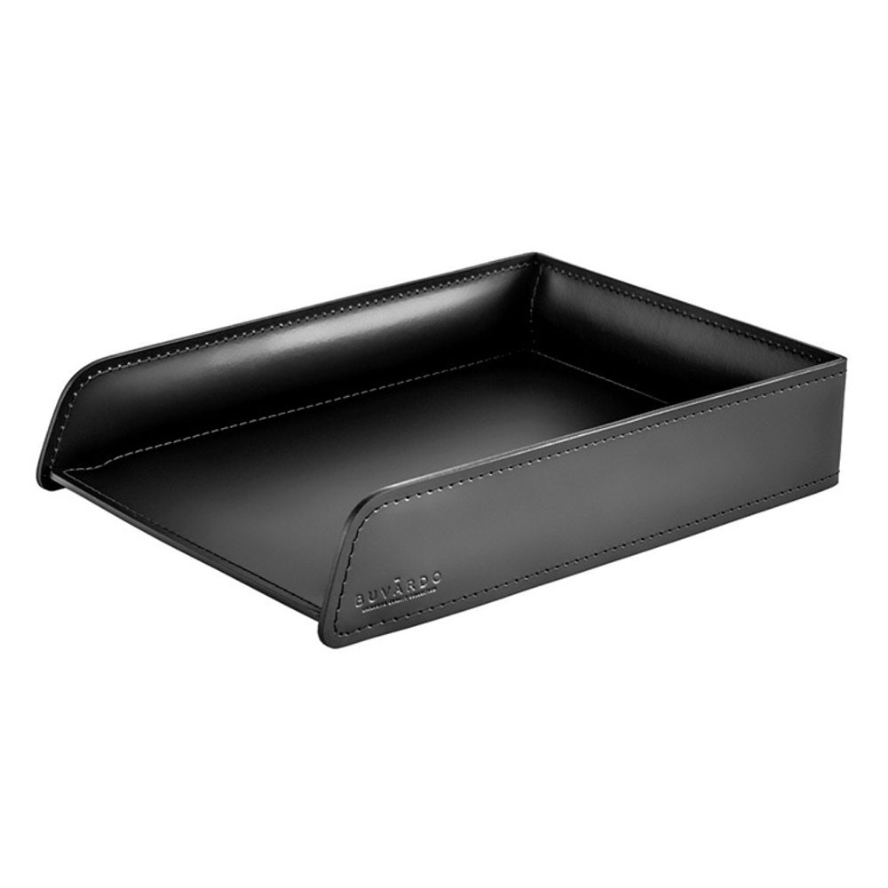 Лоток А4 горизонтальный из двухслойной кожи Cuoietto (TBCA4hor)