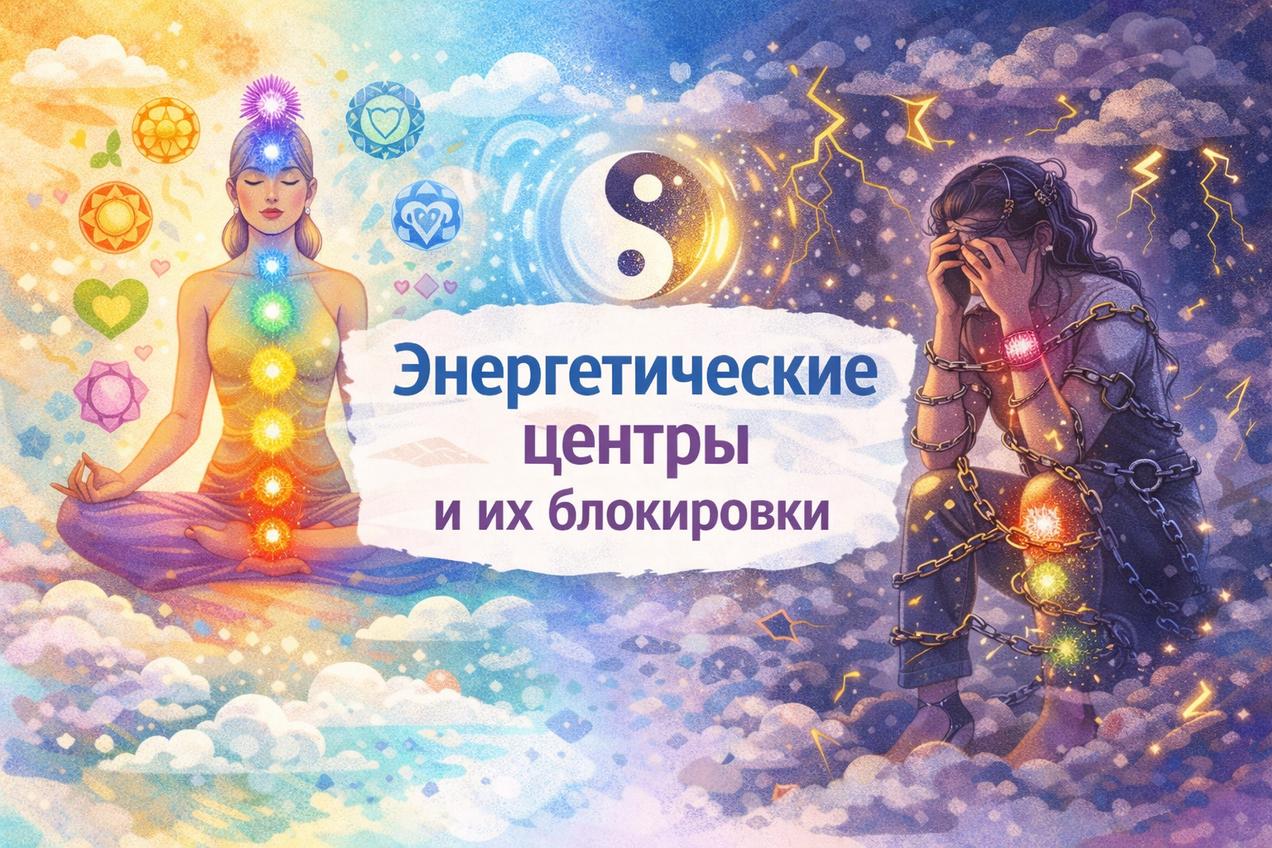 Энергетические центры и их блокировки