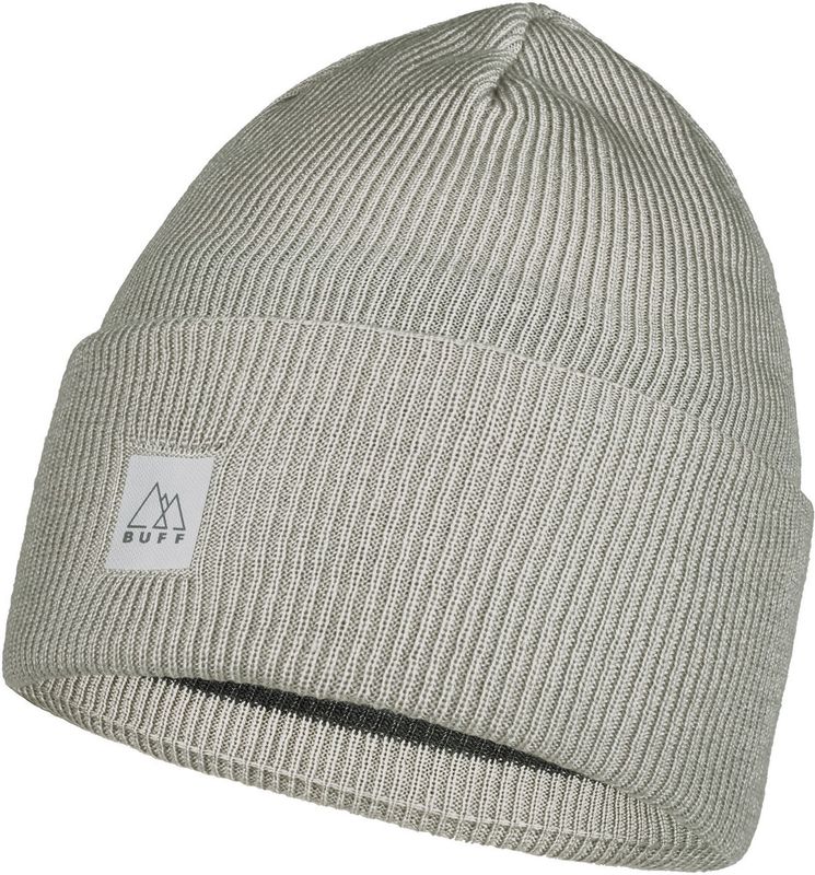Шапка Buff Crossknit Hat Sold Lihgt Grey Фото 1