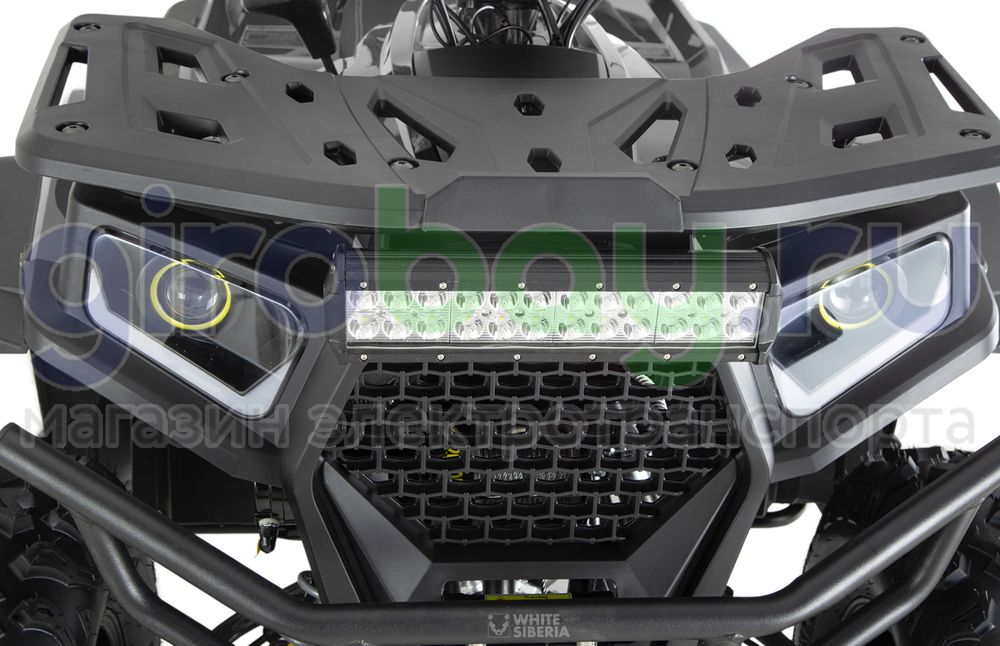 Бензиновый квадроцикл WHITE SIBERIA BARS 200CC PRO (Черный) фото №12