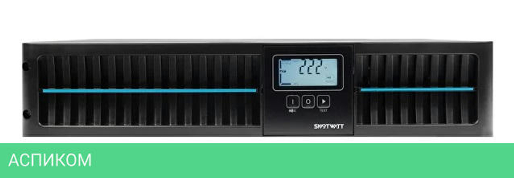 Источник бесперебойного питания Smartwatt Data Pro IEC 2700Вт черный (3703020040007)