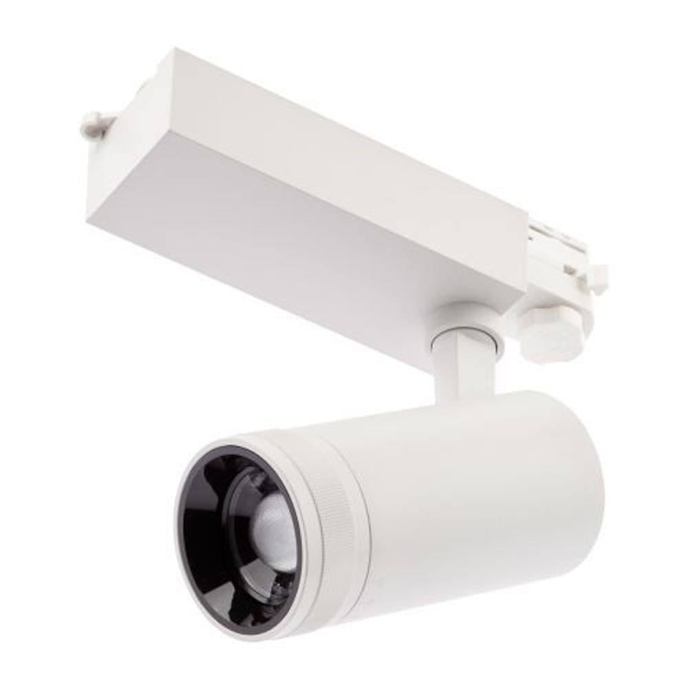 Светильник светодиодный трековый STR-30-99-40K-W20 20Вт 4000К 1800лм трехфазный регулир. луч бел. Эра Б0049784 Светильник светодиодный трековый STR-30-99-40K-W20 20Вт 4000К 1800лм трехфазный регулир. луч бел. Эра Б0049784