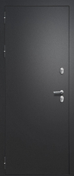 Входная дверь FlyDoors Айварс ТЕРМО ПАЦИФИК Чёрный букле