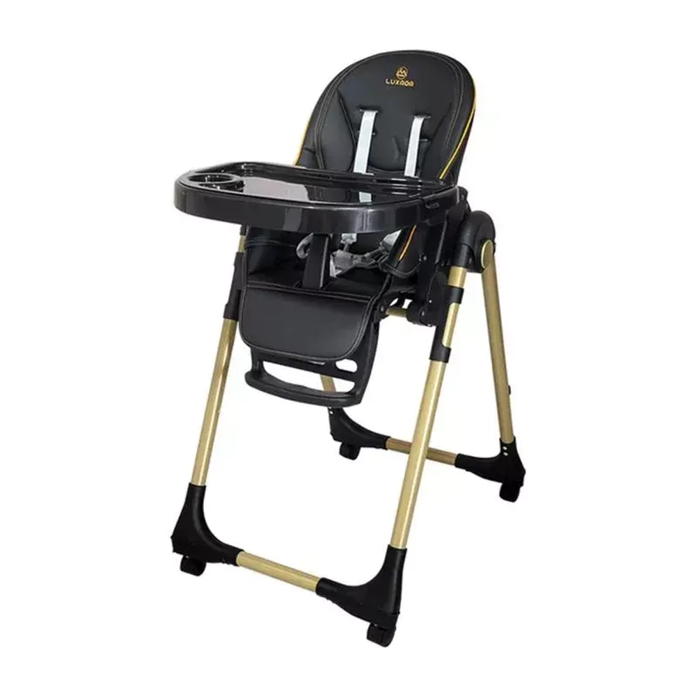 Стульчик для кормления Luxmom H580 (черный)