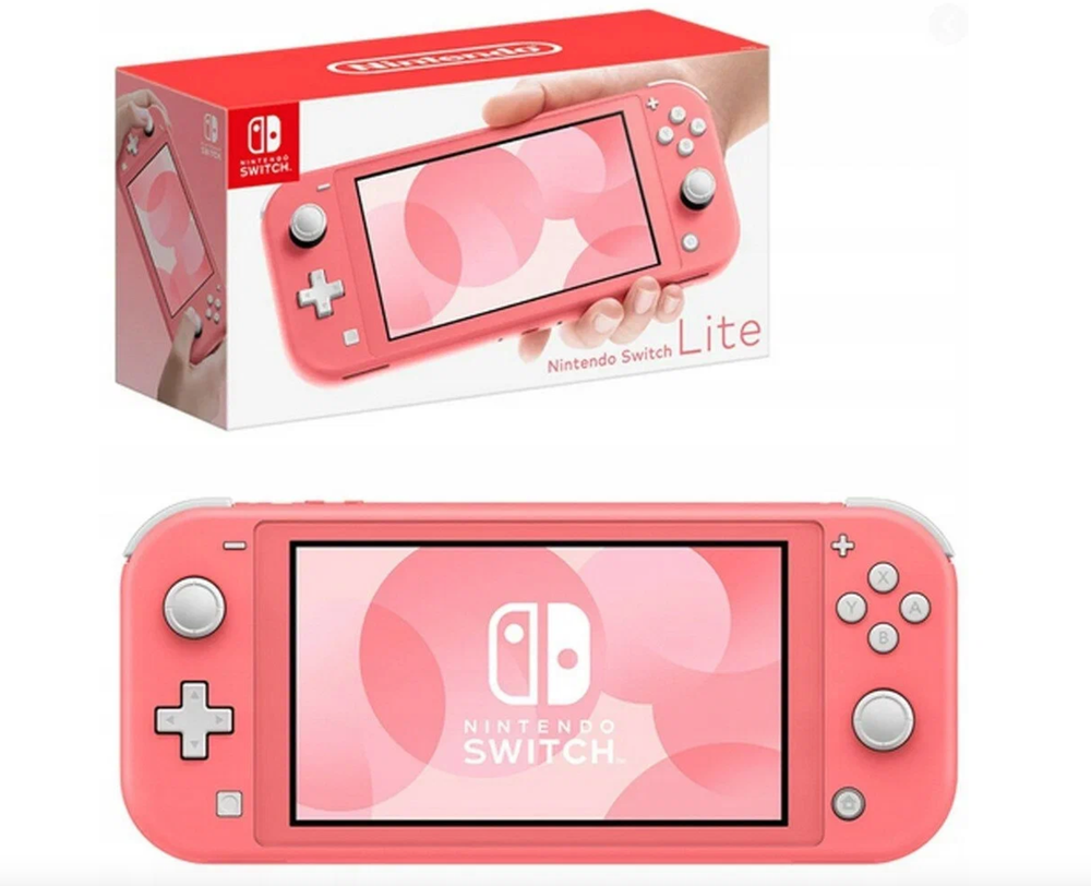 Nintendo Игровая приставка Nintendo Switch Lite (цвет коралловый)