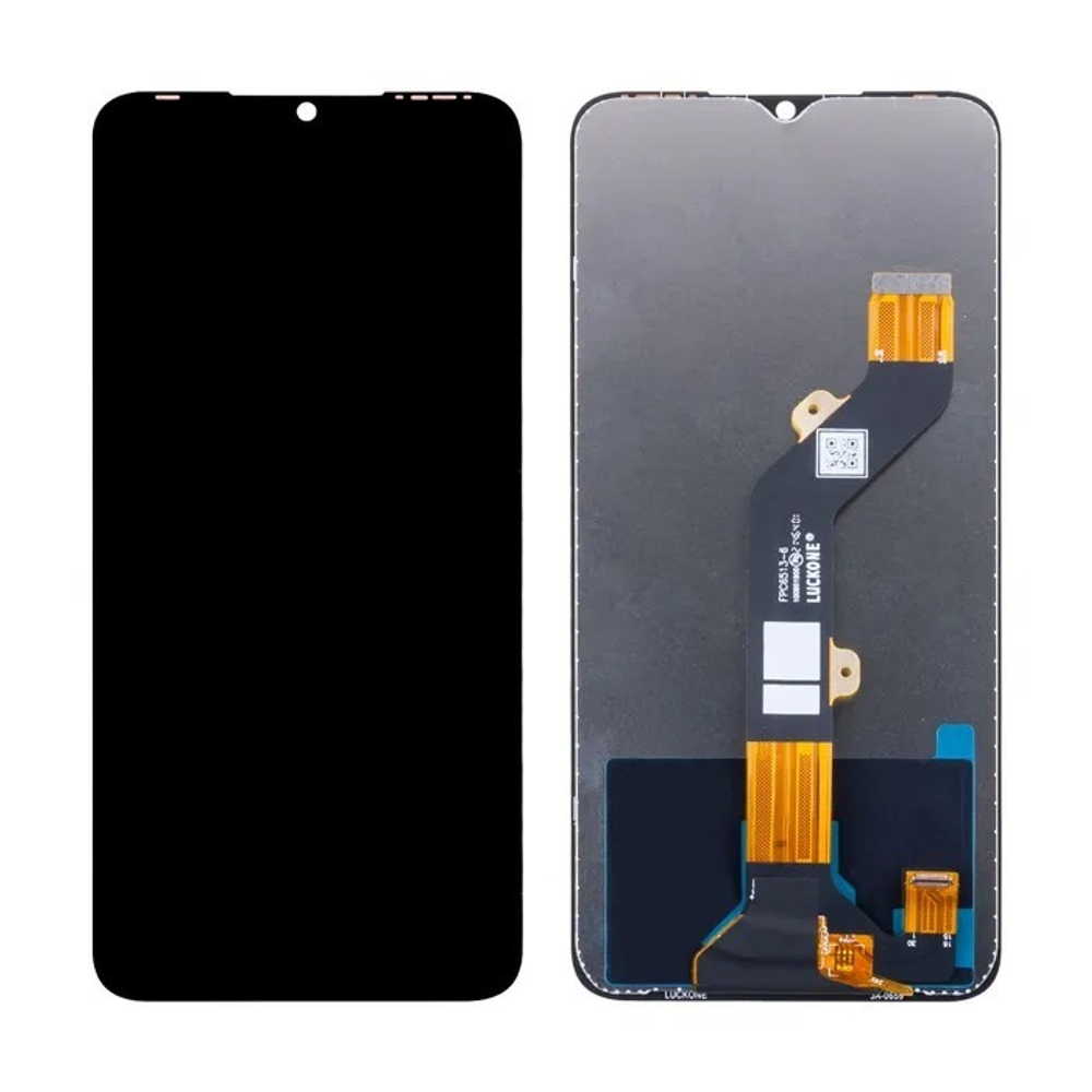 Дисплей для Infinix Smart 6 с тачскрином Черный