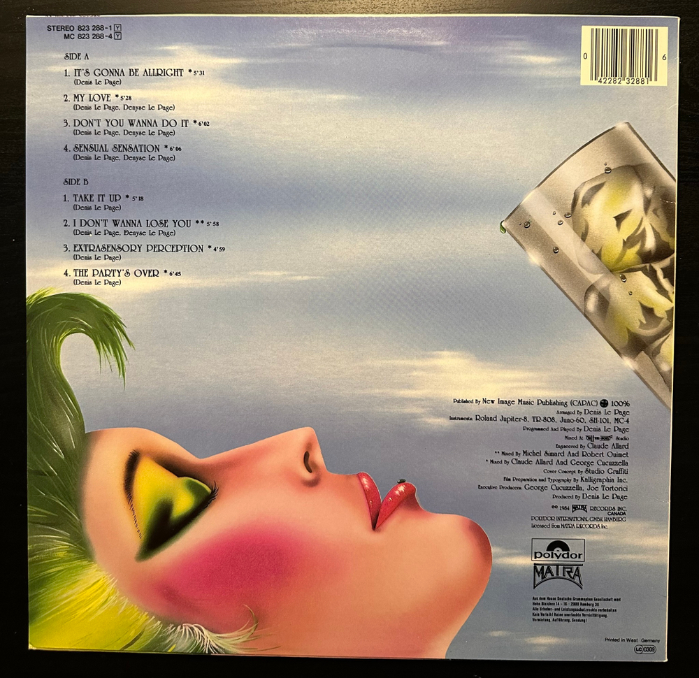 Lime - Sensual Sensation (Германия 1984г.)