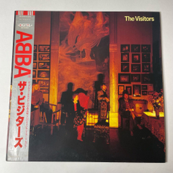 Винтажная виниловая пластинка LP ABBA АББА The Visitors (Japan 1981) (Obi)
