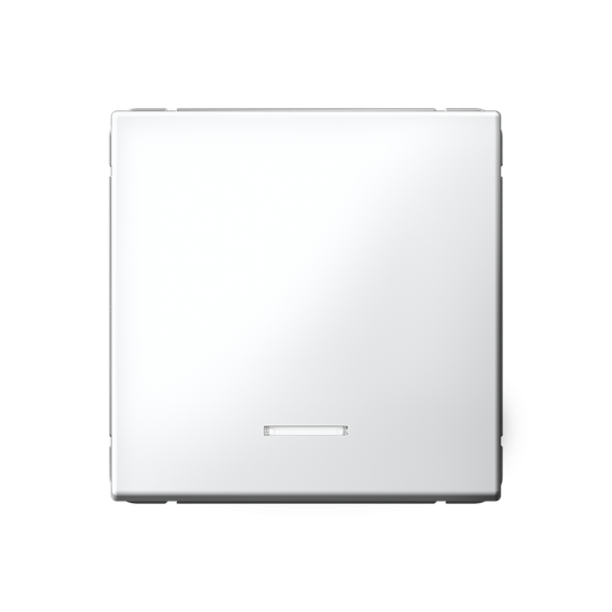 Выключатель кнопочный 1-кл. ArtGallery 10А с подсветкой механизм бел. SE GAL000116