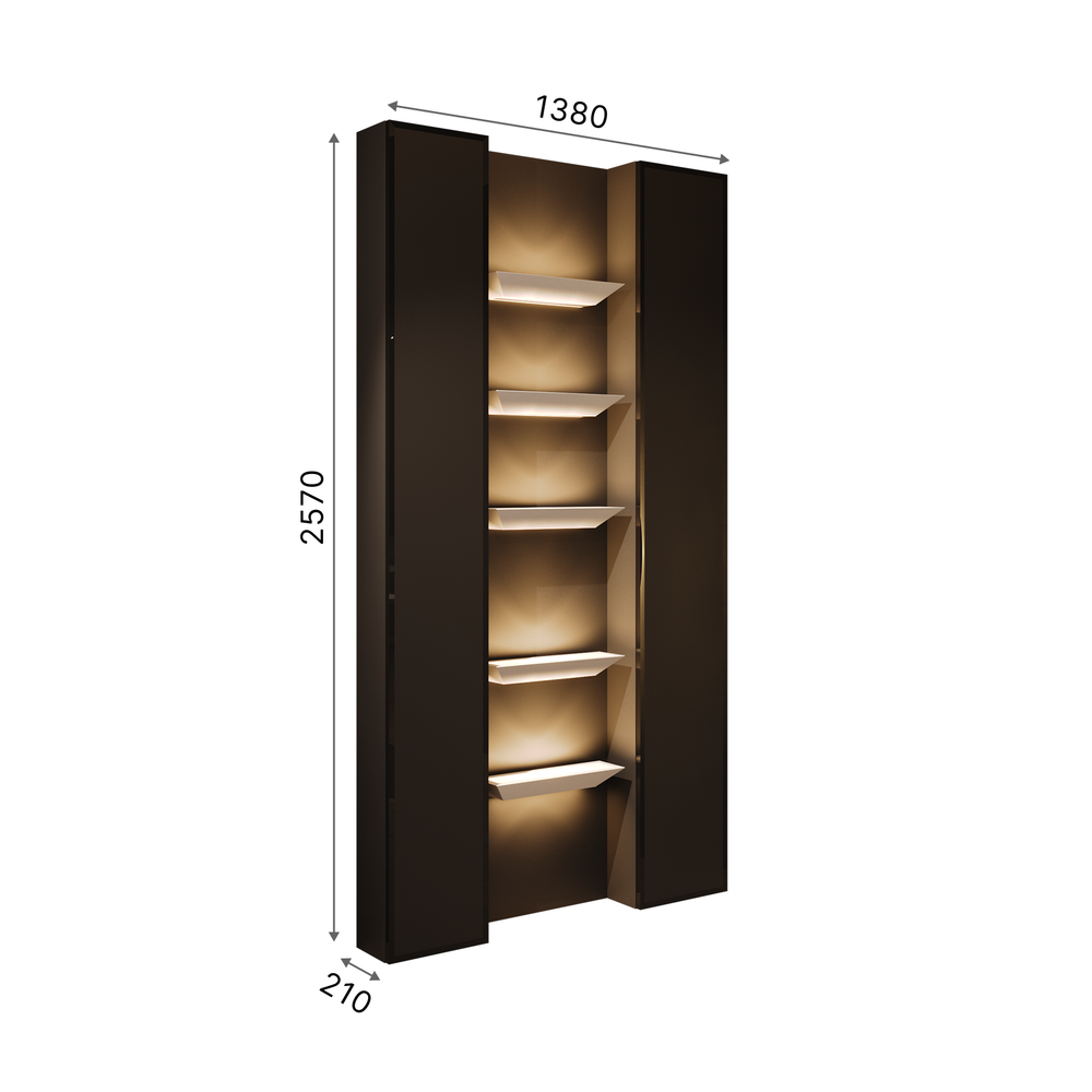 Шкаф - Стеллаж Антиквар 2
