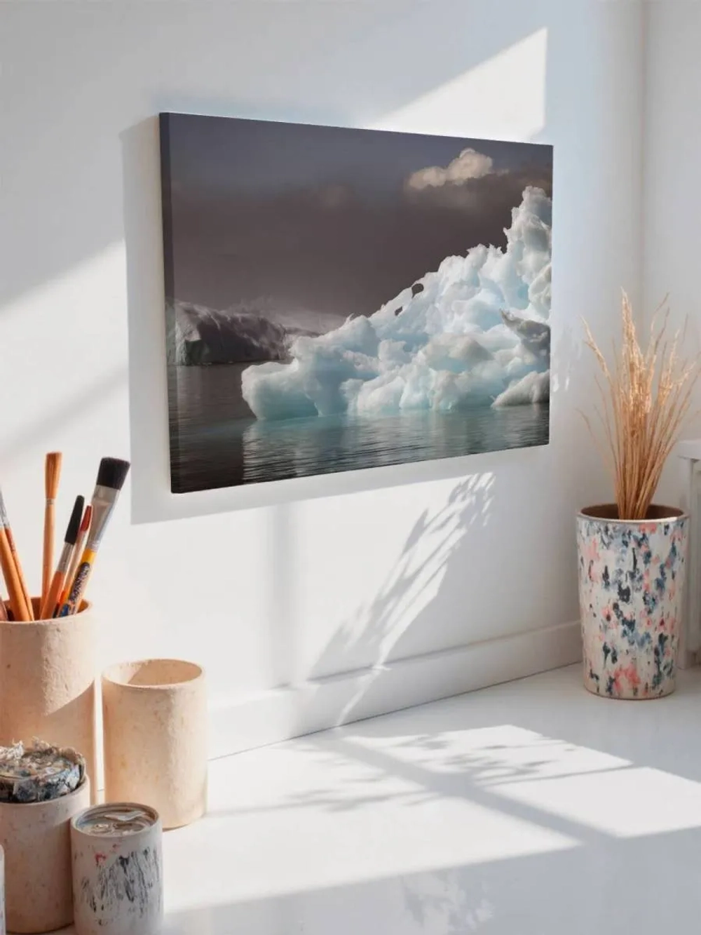 Картина на стену 40 X 50 Ледник