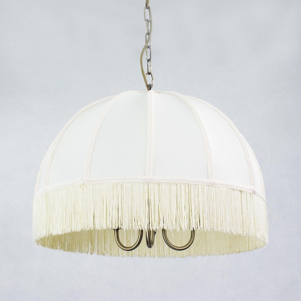 Citilux Базель CL407131 Люстра подвесная с бежевым абажуром