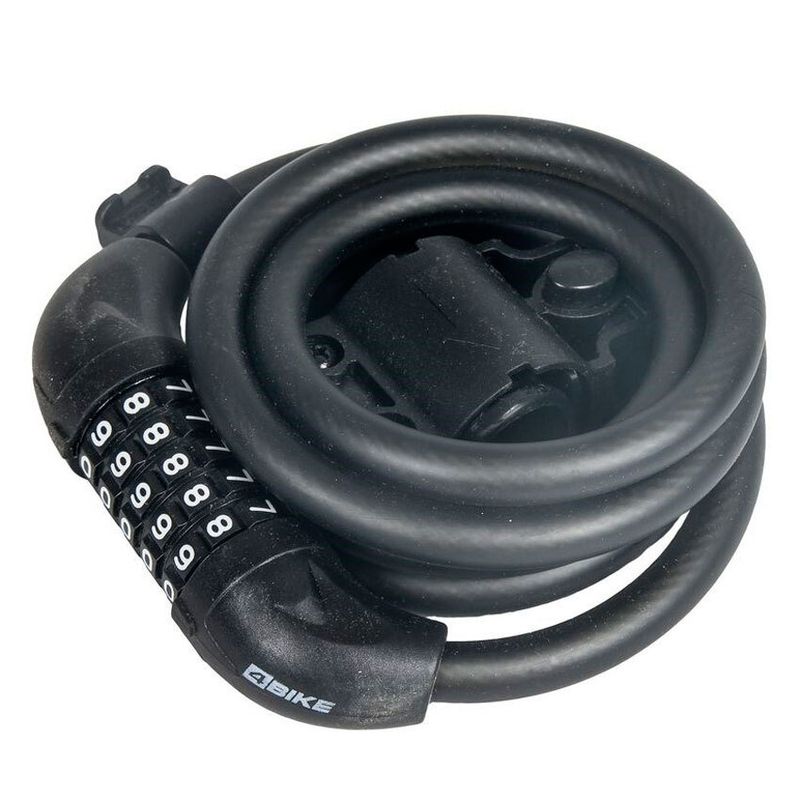 Замок для велосипеда кодовый противоугонный 4Bike 501, 12x1800 мм