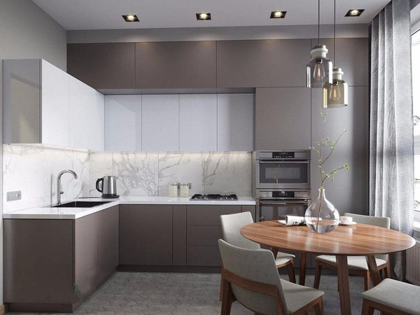 Примеры современных дизайнов кухонь из интернета