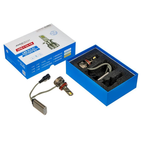 Лампа светодиодная LED Avantech H11 / H16 12V 45W, 3000К (комплект 2 шт.) ALB1145SY