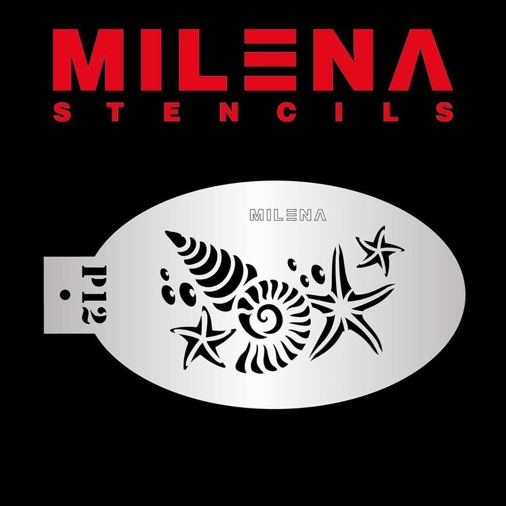 Трафарет Milena P12