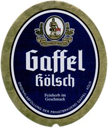 Пиво Gaffel Kolsch Пиво Gaffel Kolsch