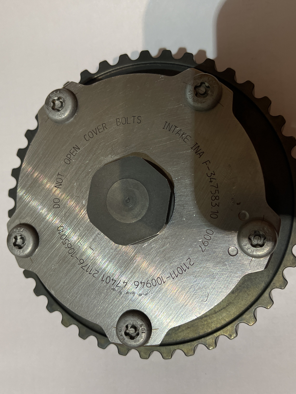 Механизм поворота вала распределительного (фазовращатель) новый INA 2117610650100