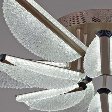 00490-0.3-6+6 champagne silver светильник потолочный